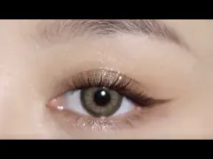 Покрашенный OEM объектива красоты глаза Брауна объектива глаз мягкий video