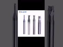 CNC Solid Custom End Mills Hrc55 Профильная фрезерная резачка video