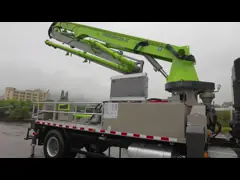 22H-3Z Reconditioned давление 8/12MPa тележки конкретного насоса Zoomlion video