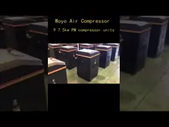 компрессор воздуха 60HZ винта ременной передачи 7.5HP-10hp легкий для поддерживает video