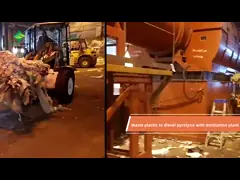 Пластмасса 1 тонны к 15 тонн к дизельной машине пиролиза серии машины пластиковой video