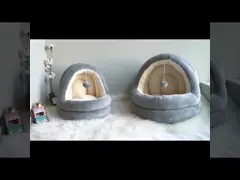 Циновка кровати любимца шатра Microfiber пены 100 высокой плотности video