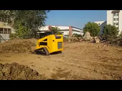 100HP Mini Skid Steer Loader With Weichai Diesel Engine WP4.1