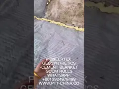 80MPa high compressive strength Cement Sand Blanket GCCM rolls for ditch lining and slope protection