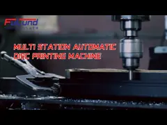 Multi Station Screen Printing Machine Rotary Table For Vans New Balance Puma