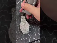 Hiphop Moissanite Ice Cube Watch Automatic Movement