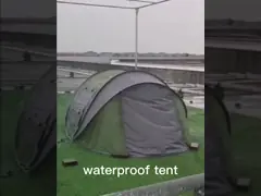 Outdoor Easy Setup Camping Instant Tent , 3-4 Person Hiking Pop Up Tent