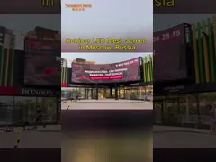 Гриль на открытом воздухе фиксированной рекламы стены дисплея СИД сетки 15.6x15.6mm видео- большой video