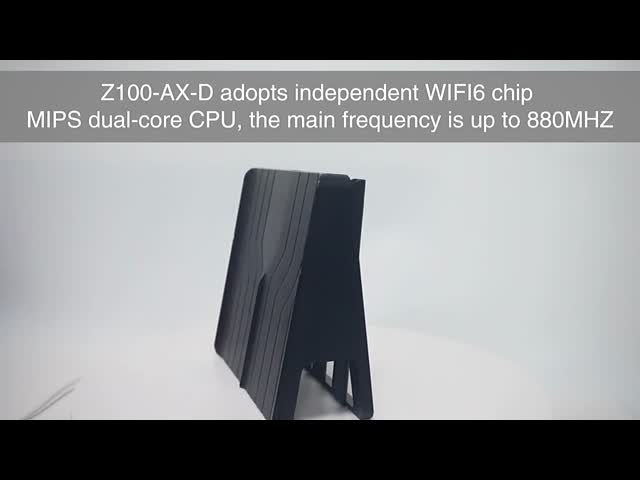 1800Mbps無線Wifi 6のルーターIPQ6000 1 WAN 3 LANはサポート メッシュ・システムを左舷に取る