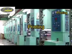 Dry Food Foil Ziplock Bags / Craft Paper Bags With Gravure Printing