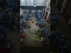 Экипажи непрерывной тени челнока двойного слоя автоматической правые video