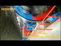 Кабель размера машины кабеля большой кладя тип класть Twister барабанчика машины - вверх по машине со стальным проводом Armoring video