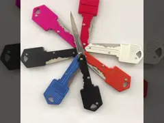 цепь алюминиевого сплава ножа 0.1mm 12mm небольшая складывая общего назначения ключевая video