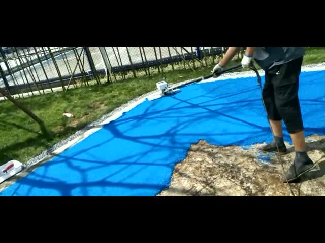 Зеленый синтетический резиновый настил звукоизоляционный с зернами EPDM