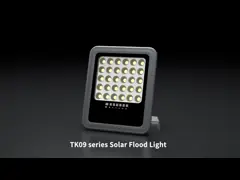 China SMD2835 100w 200w 300w Outdoor Solar Flood Light 170lm/w Optical Lens supplier