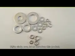 Шайбы желтого цвета стальные изготовленные на заказ плоские с М3 - размером М52 высокопрочным video