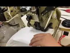 80700CD4HL поток швейной машины 4 сумки цепным стежком FIBC сверхмощный video