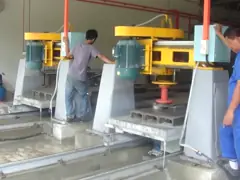 Машина мостообразной Одно-головы полируя с различными головами/инструментами для гранита и мрамора video