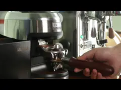 Sliver 54mm Hands Free Aluminum Coffee Dosing Funnel for Home Cafe