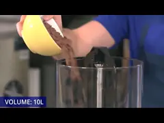 Надоите коммерчески горячую фасоль сои машины 10L распределителя шоколада горячую video