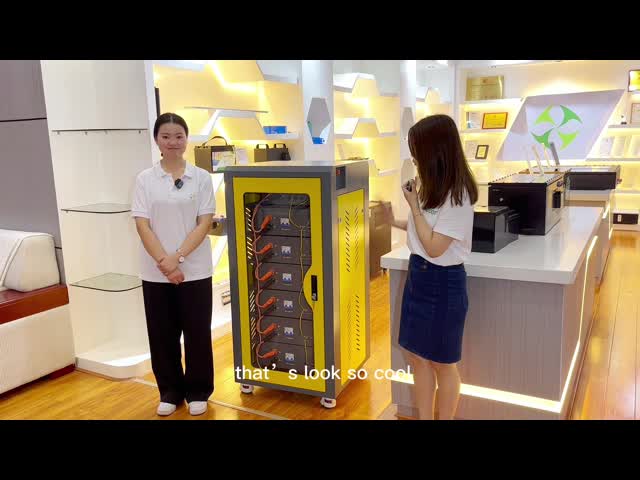 LiFePO4 Lithium Iron Phosphate Battery Pack 48V 100Ah For Home Solar Energy Storage video