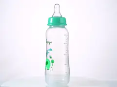 Стандартная 250 мл 8 унций PP новорожденный пищевая бутылка розовый синий зеленый video
