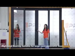 Interior Aluminum Sliding Glass Barn Door 96 X 80 For Bedroom