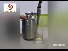 Кофеварка brew толстого крана нитро холодная, кофеварка brew азота 2L холодная video