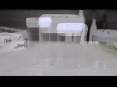 тара для хранения домочадца кухни 7pcs BPA свободная воздухонепроницаемая с легкими крышками замка video