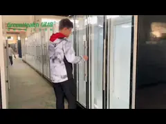 Цвет коммерчески холодильника пива напитка напитков охладителя холодильника различный светлый video