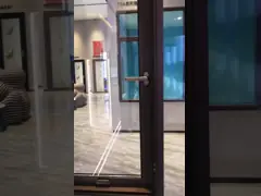 Наклон ODM алюминиевые и поворот Windows, горизонтальный двойник закаленное стеклянное окно video