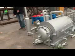 Мини мобильный тип серии нержавеющая сталь завода пиролиза Q345R 10Kg video