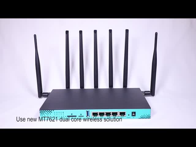 2.4GHz/5.8GHz 5G Wifiのルーター5G CPEのルーターDDR3 256MBサポート オペレータ