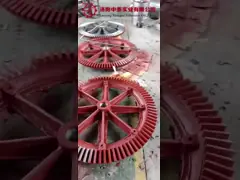 Mill Girth Gear And Rotary Kiln Girth Gear Factory For Cement Plant