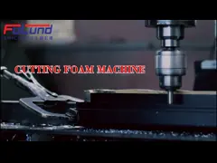 Машина пены Fulund Стрижка, ботинок Ева делая машину для шелушения пены video