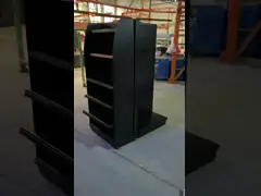 Среднее хранение склада обязанности кладет 4 пядь на полку нагрузки слоя 200KG длинную video