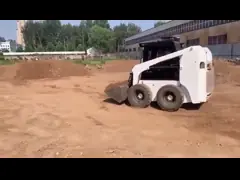 Высокий затяжелитель кормила скида номинальной нагрузки машины 950КГ затяжелителя начала выхода video