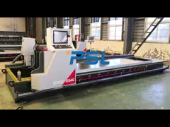 V-отрезка сервопривода автомата для резки паза CNC v металлического листа машина полного ведя счет video