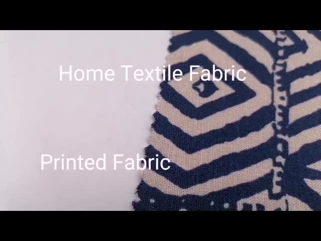 Printed 21Sx21S Linen 100 Fabric 190Gsm Anti Bacteria Breathable
