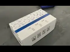 холод вируса пластиковой рифленой складной коробки 5.0mm анти- приспосабливает Degradable коробку оборачиваемости video