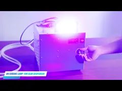 Модуль ультрафиолетового света наивысшей мощности 140W леча полиграфические промышленности 365nm 385nm 395nm video