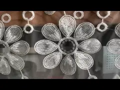 Sequins цепляют вышивку для того чтобы надоить дизайн шнурка шелка подгонянный отделкой новый video