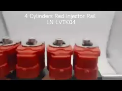 Инжектор рельса топлива инжектора CNG LPG цилиндра компакта 4 для набора преобразования Автогаз video