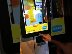 Coin And Note Payment Automatic Orange Juice Vending Machine With Cooling System
