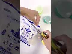 Пластмасса Zwish льет зажим сумки хранения еды для запечатывания еды video