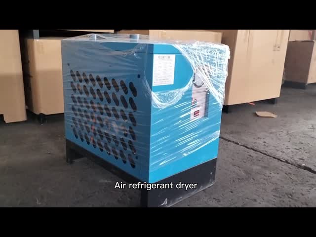ペット吹く機械のための2.4m3/min 350Lピストン空気圧縮機