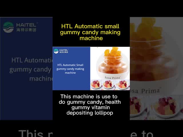 Gummy Candy Depositing Machine 304 Stainless Steel Material 30kg/H