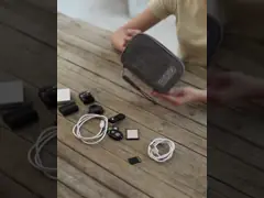 Small Travel Nylon Household Storage Container Cable Organiser Bag