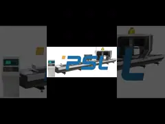 Cnc PVC профиля автомата для резки CNC 4 осей машина алюминиевого сверля и выстукивая video
