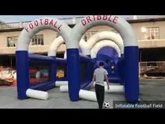 Aufblasbarer Sportspiele Portable im Freien scherzt aufblasbares Fußball-Fußball-Ziel